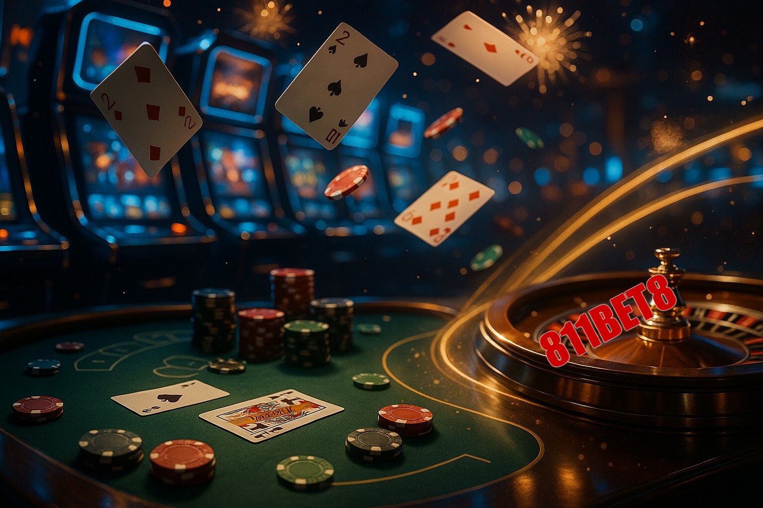 Jogos emocionantes no 811BET8